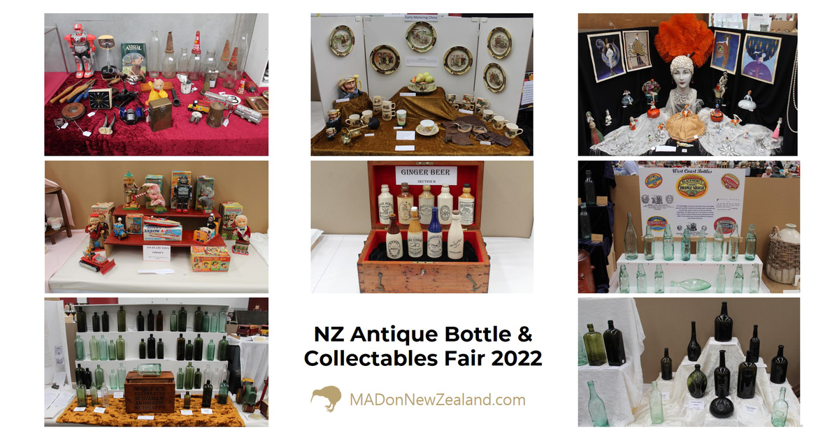 NZ Antique Bottle & Collectables Fair 2022 / Event - Photo | MAD on New ...