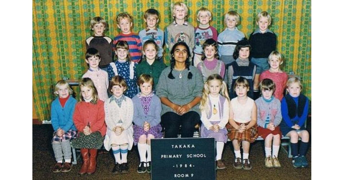 School Photo 1980's / Takaka Primary School Takaka MAD on New Zealand