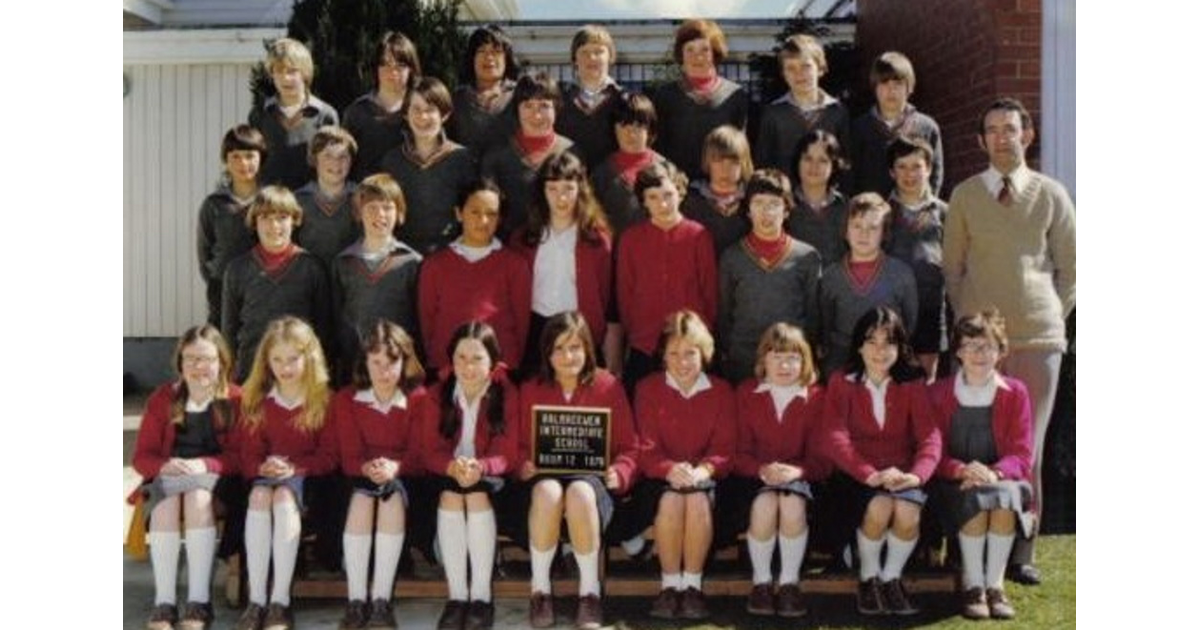 School Photo - 1970's / Balmacewan Intermediate - Dunedin | MAD on New ...