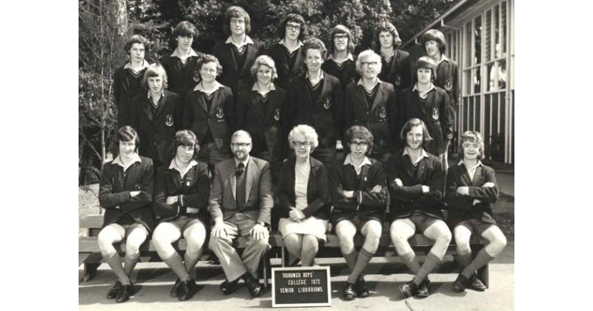 School Photo 1970's / Tauranga Boys College Tauranga MAD on New