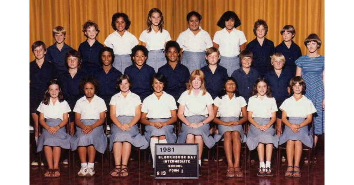 School Photo - 1980's / Blockhouse Bay Intermediate - Auckland | MAD on ...