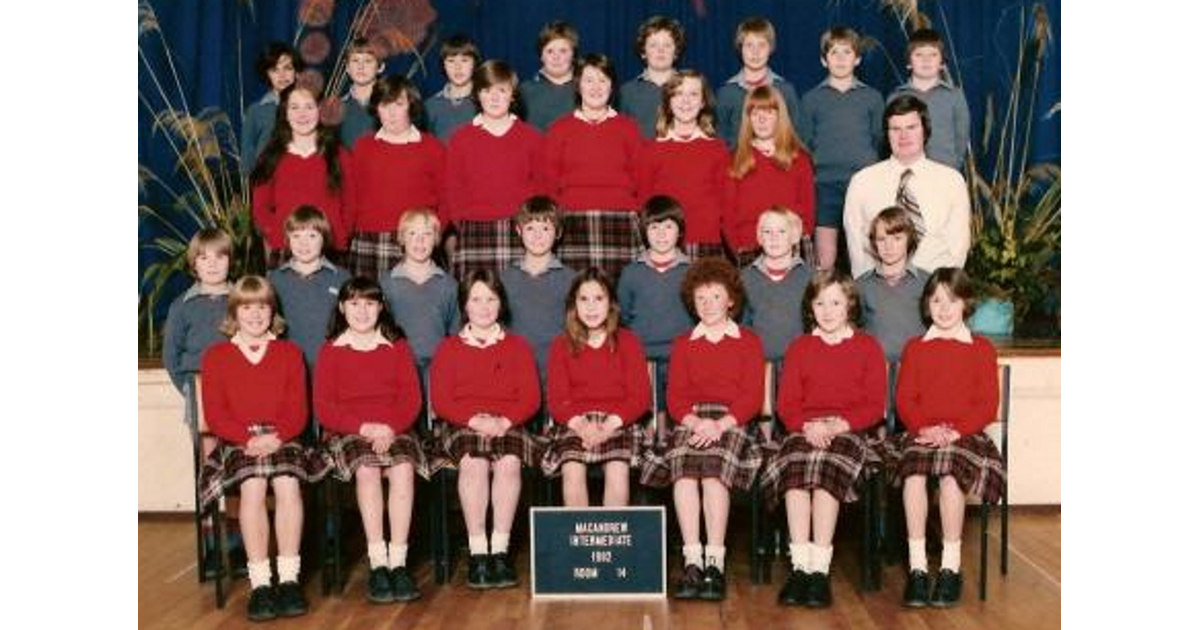 School Photo - 1980's / Macandrew Intermediate School - Dunedin | MAD ...