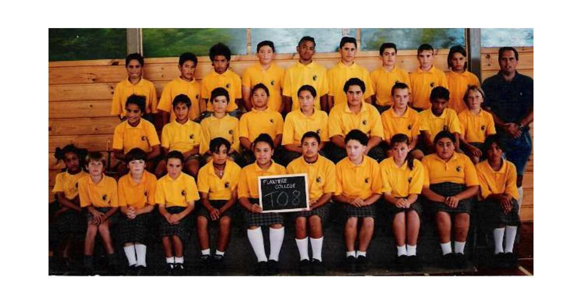 School Photo 1990's / Flaxmere College Hastings MAD on New Zealand