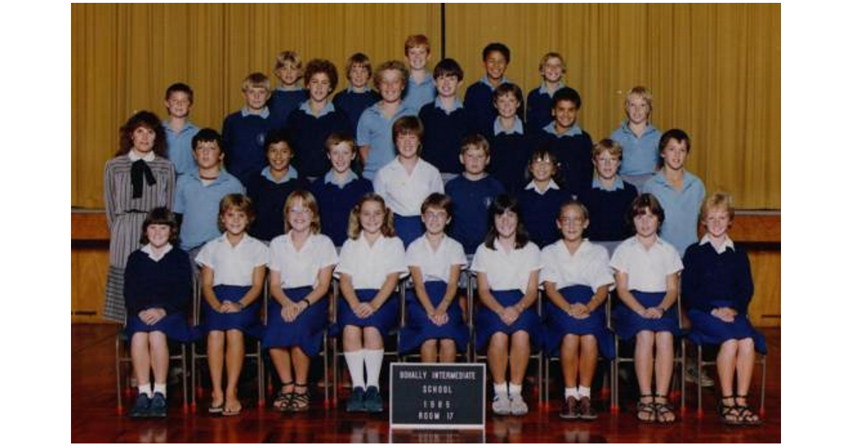 School Photo - 1980's / Bohally Intermediate School - Blenheim | MAD on ...