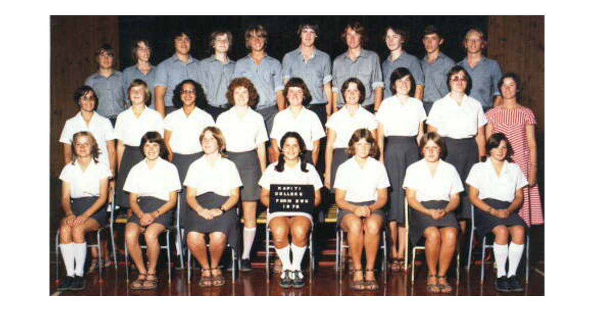 School Photo - 1970's / Kapiti College - Raumati Beach | MAD on New Zealand