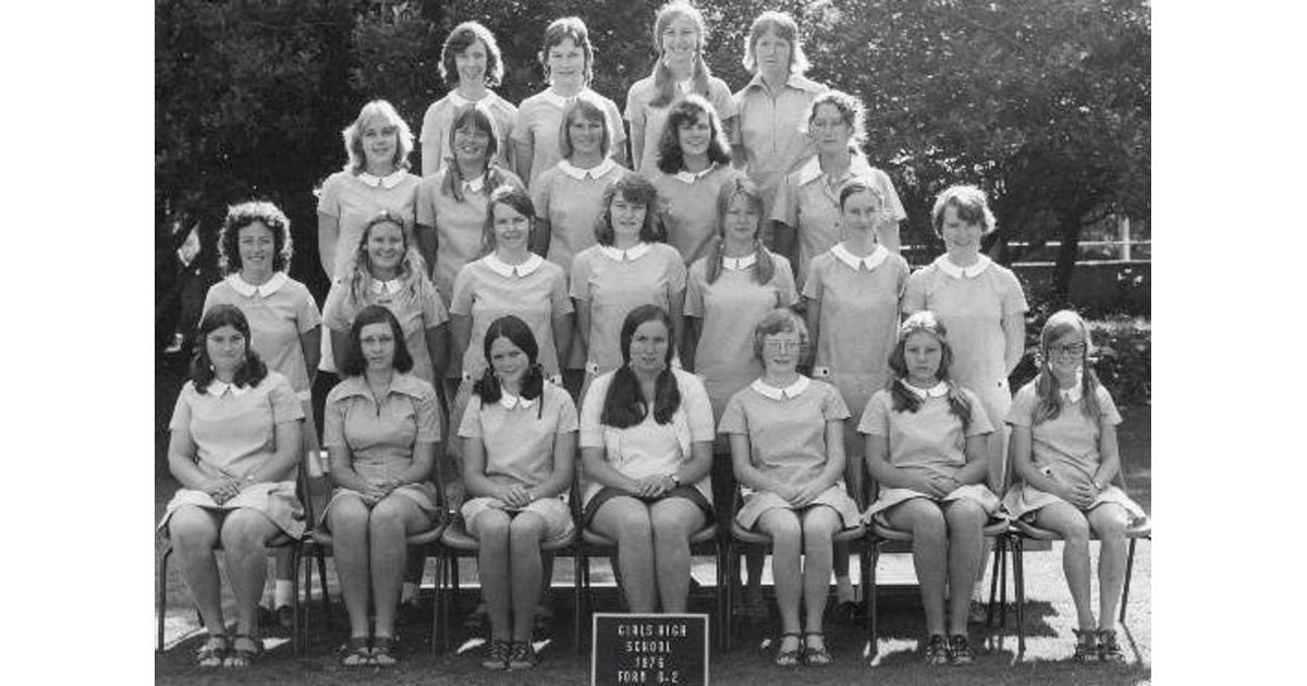 School Photo 1970's / Palmerston North Girls High School Palmerston
