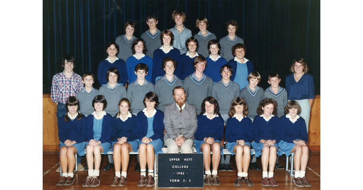 Wellington / School Photo 1980's MAD on New Zealand