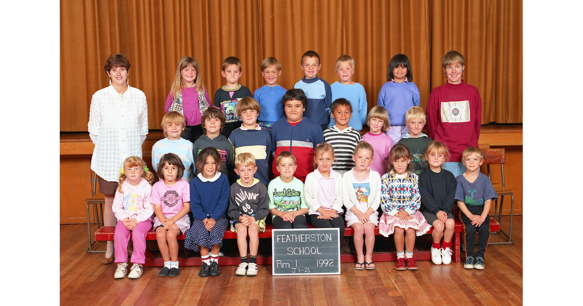 School Photo 1990's / Featherston School Featherston MAD on New