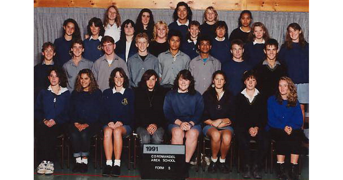 School Photo 1990's / Coromandel Area School Coromandel MAD on