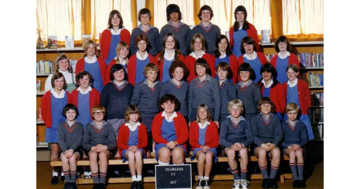 School Photo 1970's / Collingwood Intermediate Invercargill MAD