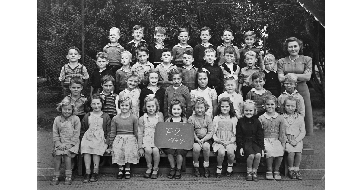 School Photo - 1940's / Lytton Street School - Feilding | MAD on New