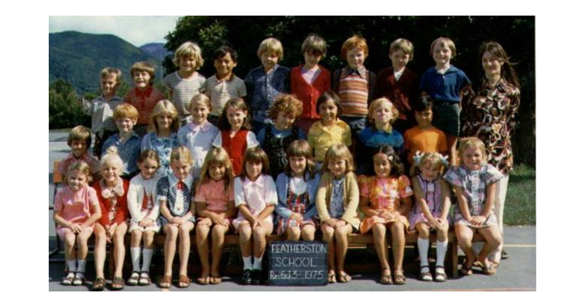 School Photo 1970's / Featherston School Featherston MAD on New