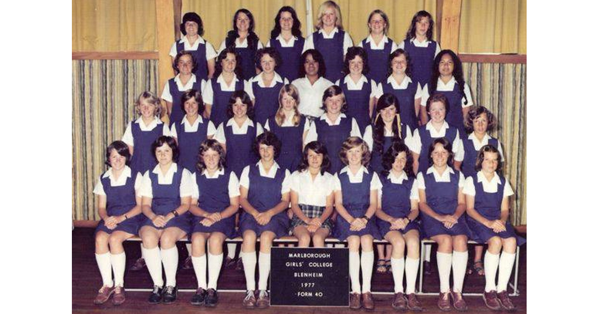 School Photo - 1970's / Marlborough Girls College - Blenheim | MAD on ...