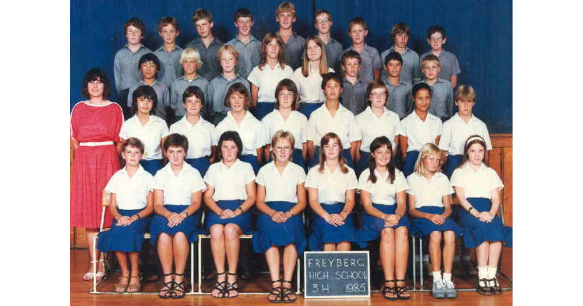 School Photo - 1980's / Freyberg High School - Palmerston North | MAD ...