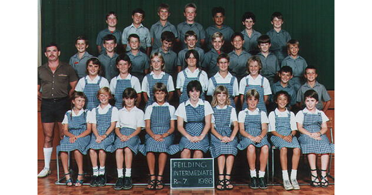 School Photo - 1980's / Feilding Intermediate School - Feilding | MAD ...