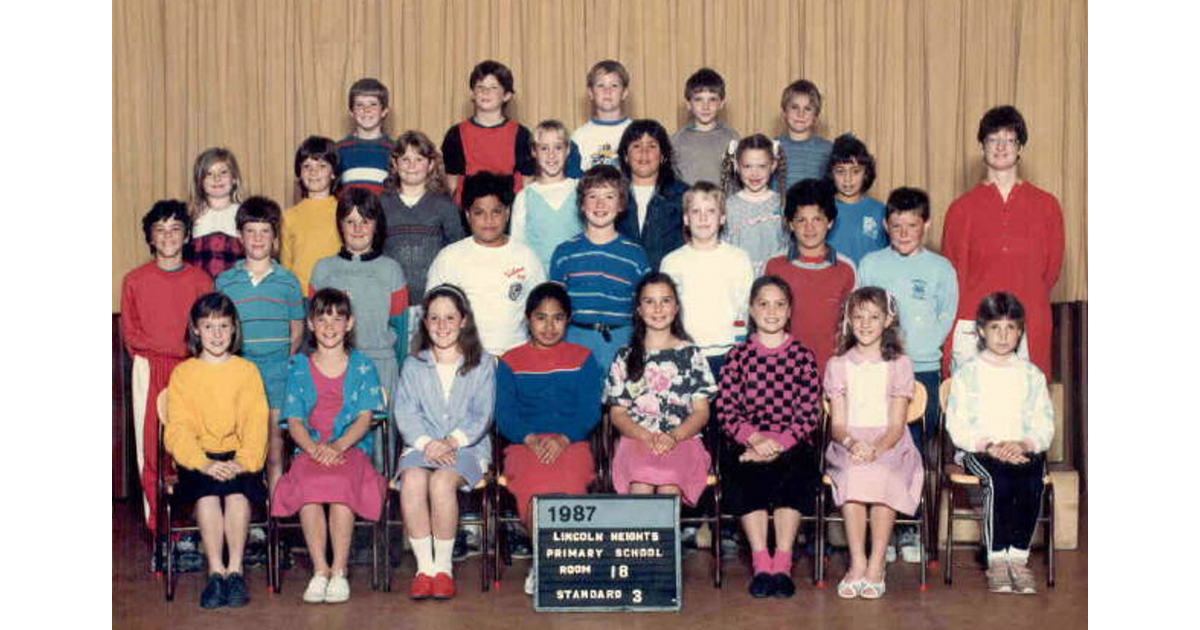 School Photo - 1980's / Lincoln Heights Primary School - Massey | MAD ...