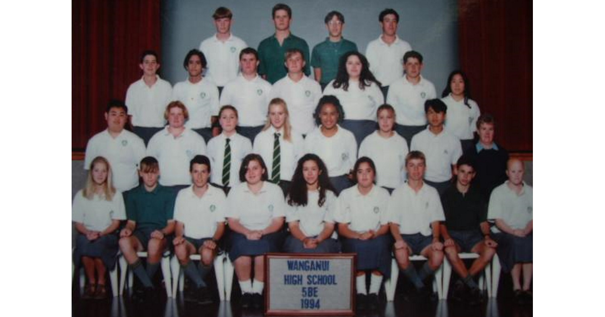 School Photo 1990's / Whanganui High School Whanganui MAD on New