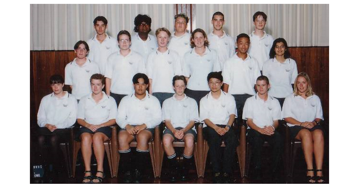 School Photo 1990's / Hutt Valley High School Lower Hutt MAD on
