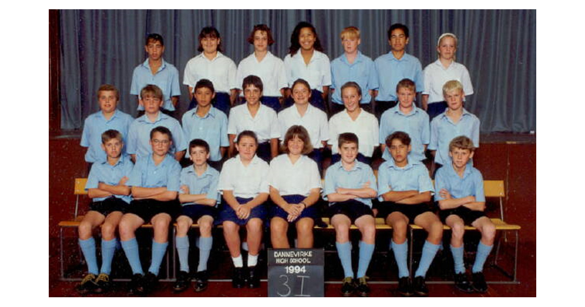 School Photo 1990's / Dannevirke High School Dannevirke MAD on