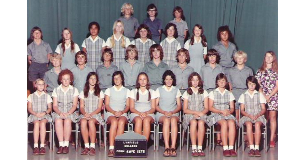 School Photo - 1970's / Lynfield College - Auckland | MAD on New Zealand