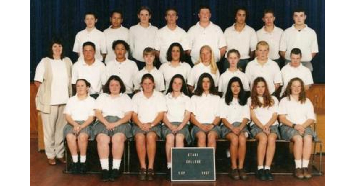 School Photo 1990's / Otaki College Otaki MAD on New Zealand