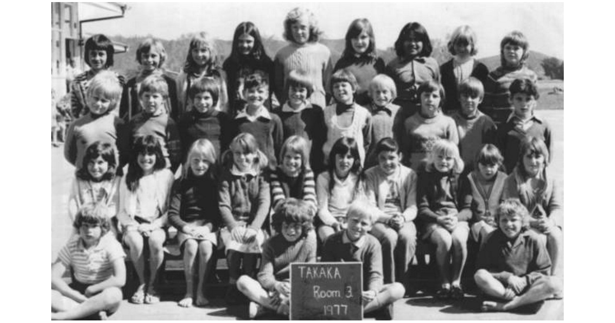 School Photo 1970's / Takaka Primary School Takaka MAD on New Zealand