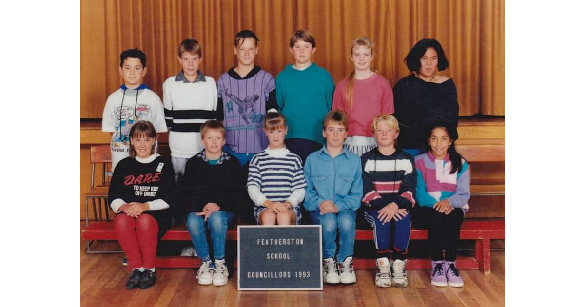 School Photo 1990's / Featherston School Featherston MAD on New