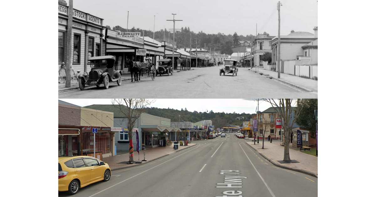 Canterbury / Then and Now MAD on New Zealand