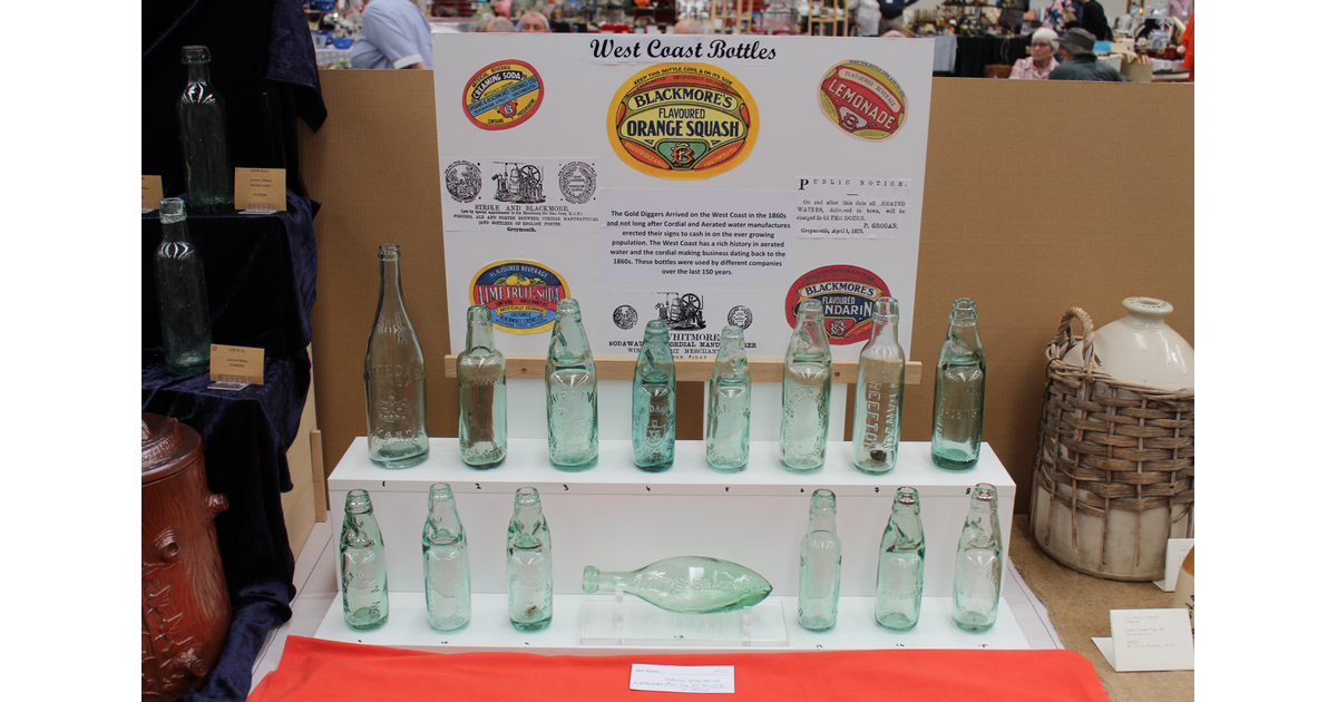 NZ Antique Bottle & Collectables Fair 2022 / Event Photo MAD on New