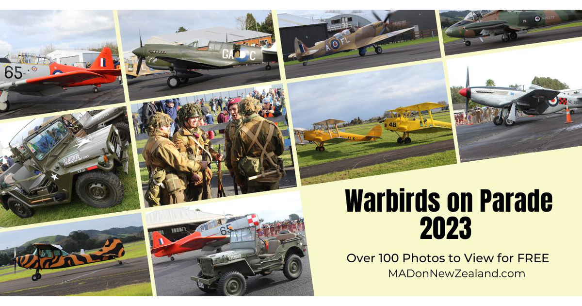 Warbirds on Parade 2023 / Warbirds on Parade 2023 MAD on New Zealand Warbirds on Parade 2023 / Warbirds on Parade 2023 MAD on New Zealand