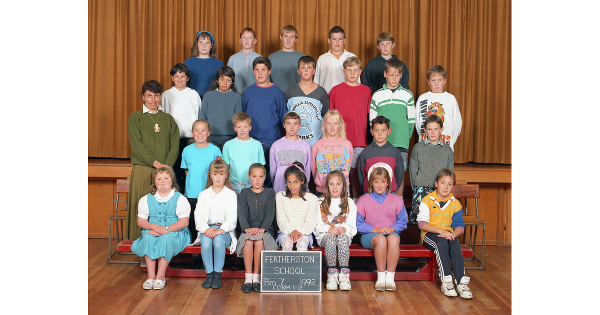 School Photo 1990's / Featherston School Featherston MAD on New