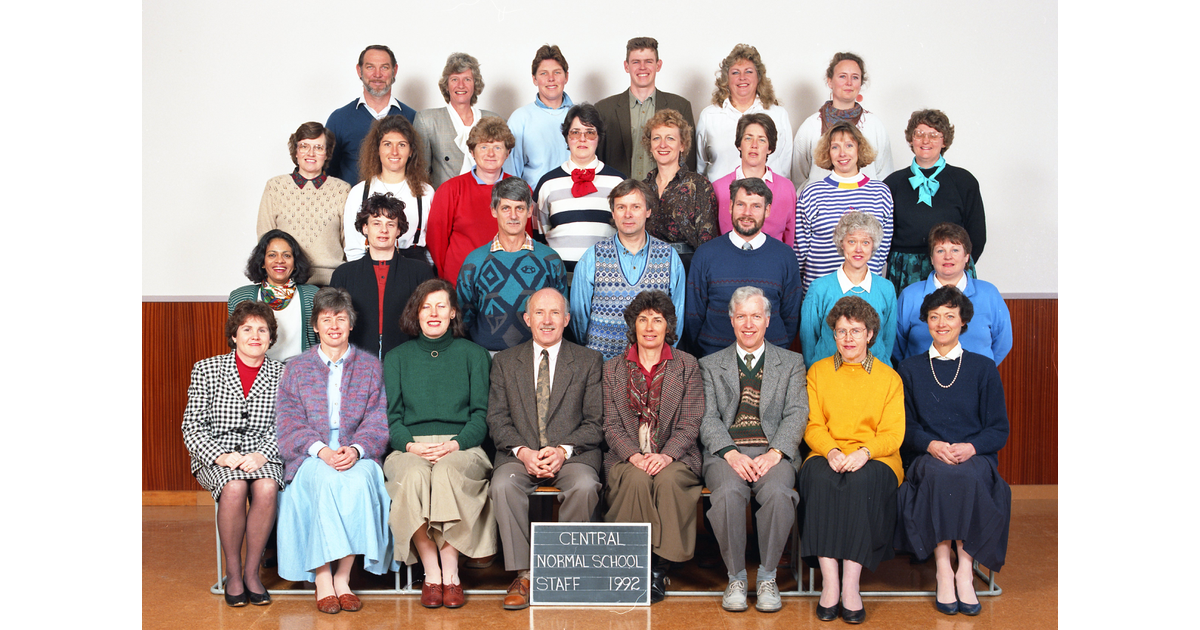 School Photo 1990's / Central Normal School Palmerston North MAD