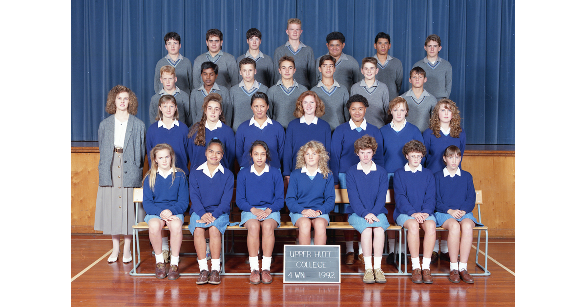 School Photo 1990's / Upper Hutt College Upper Hutt MAD on New