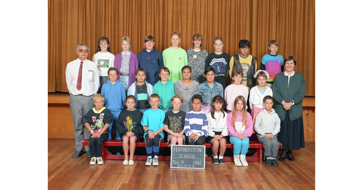 School Photo 1990's / Featherston School Featherston MAD on New